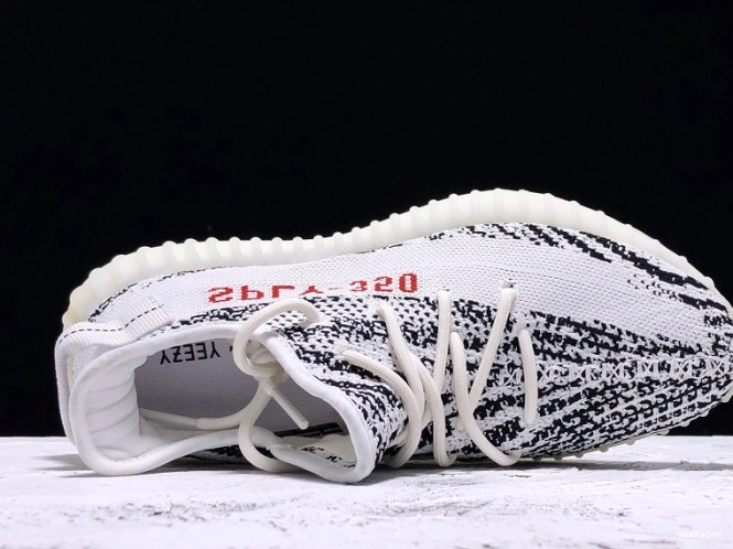 Black V2 Zebra CP9654 Adidas Yeezy 350 White Boost 1121